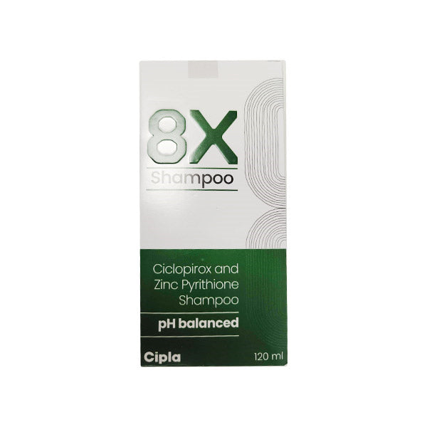 8X SHAMPOO 1X120ML