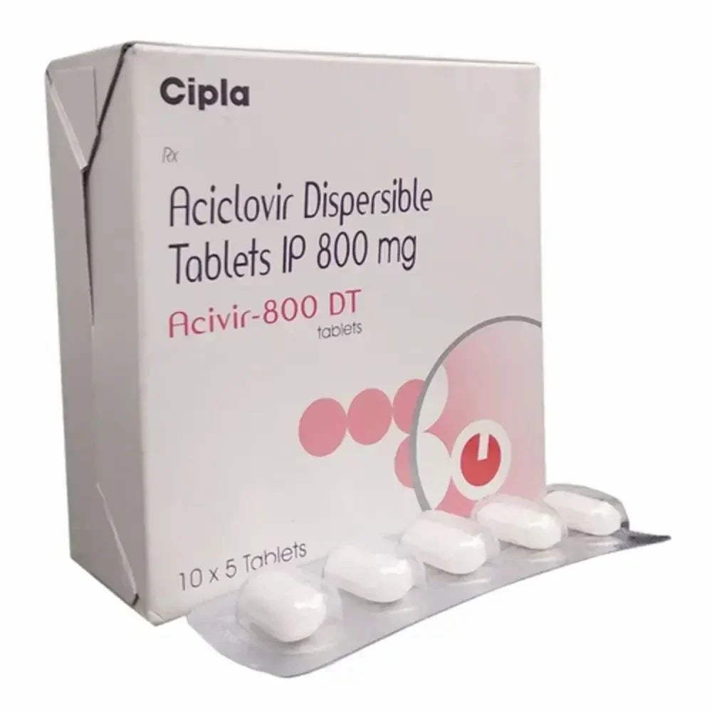 ACIVIR-800MG 1X5