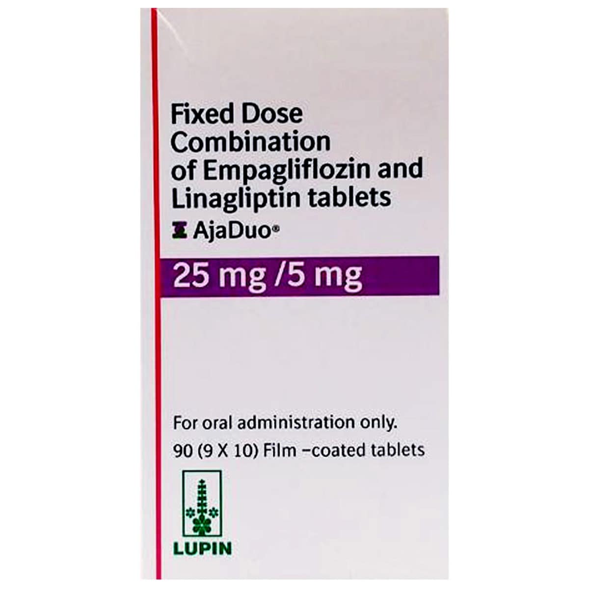 AJADUO 25MG/5MG TAB 1X10