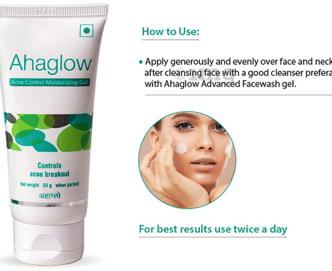 AHAGLOW ACNE CONTROL MOIST GEL 1X50GM