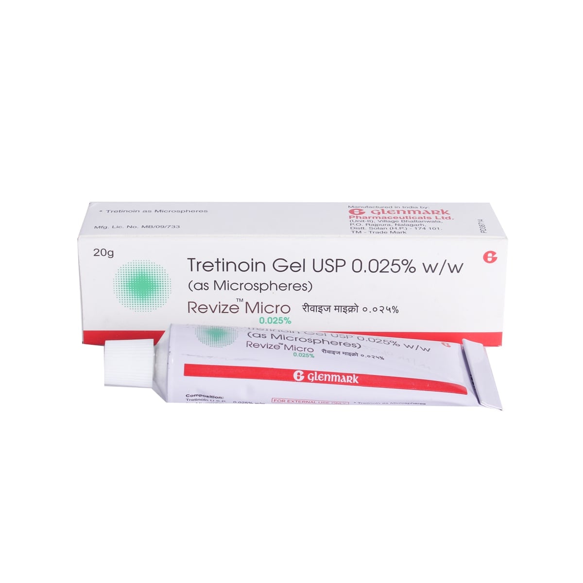 A RET 0.25% GEL 1X20