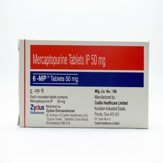 6 MP 50MG TAB 1X10