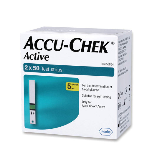 ACCU-CHEK ACTIVE 100STRIPS 1X100N