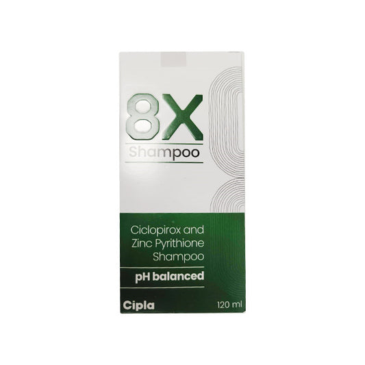 8X SHAMPOO 1X120ML