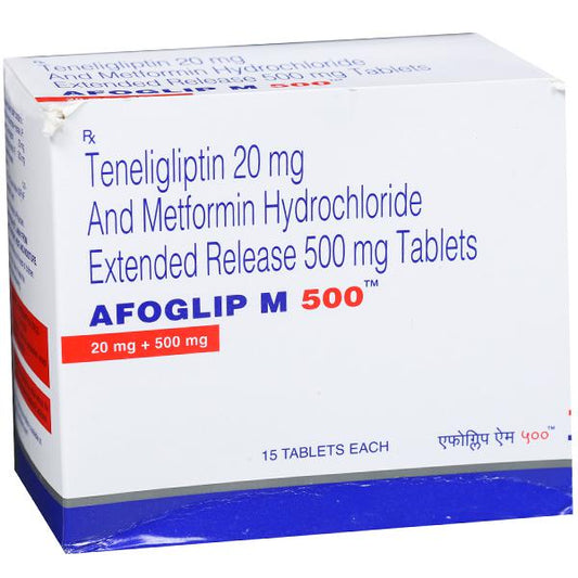 AFOGLIP M 500MG 1X15