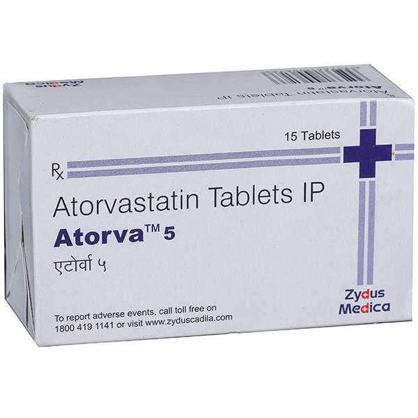 ATORVA 5MG TAB 1X15