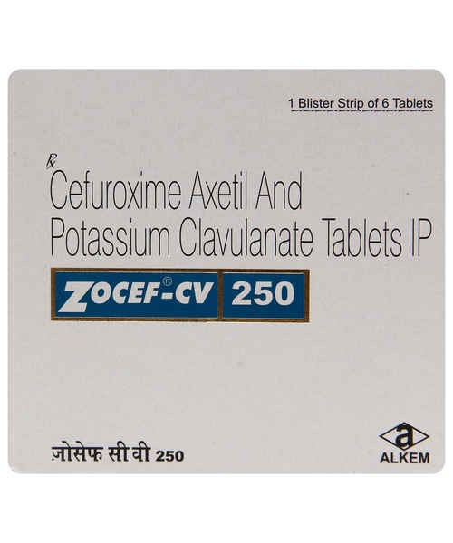 ZOCEF-CV 250 TAB 1x6