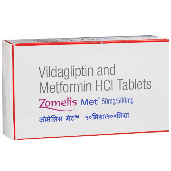 ZOMELIS MET 50/500MG TAB 1X15
