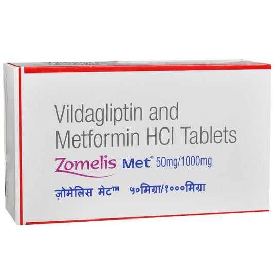 ZOMELIS MET 50/1000MG TAB 1X15