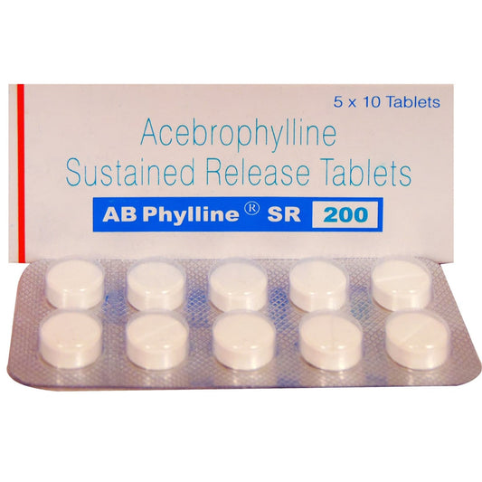 AB PHYLLINE SR 200MG 1X10