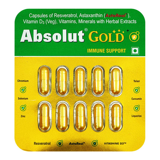 ABSOLUT GOLD 1*10