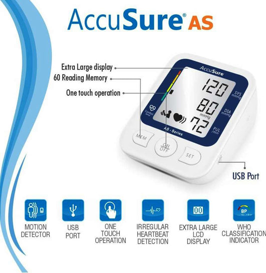ACCU SURE BP MONITOR 1X1