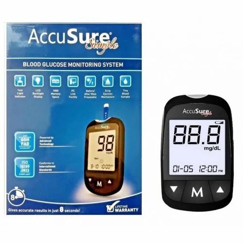 ACCUSURE SIMPLE GUCO METER 1X1