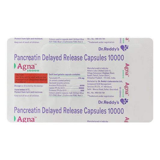 AGNA 1000MG TAB 1X10