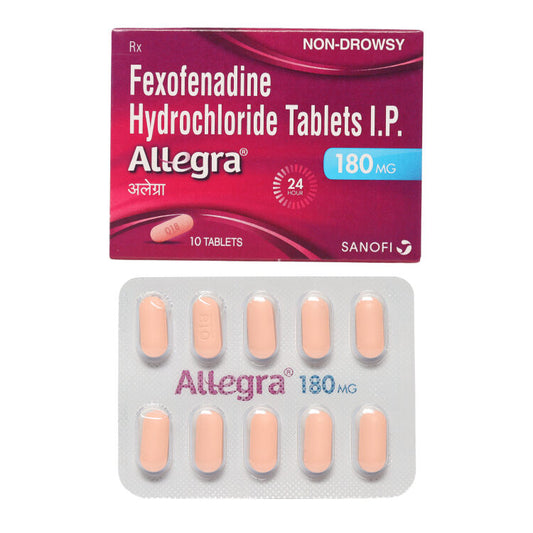 ALLEGRA 180MG TAB 1X10