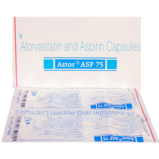 AZTOR ASP 75 MG 1X10