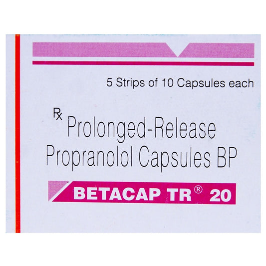 BETACAP TR 20MG 1X10