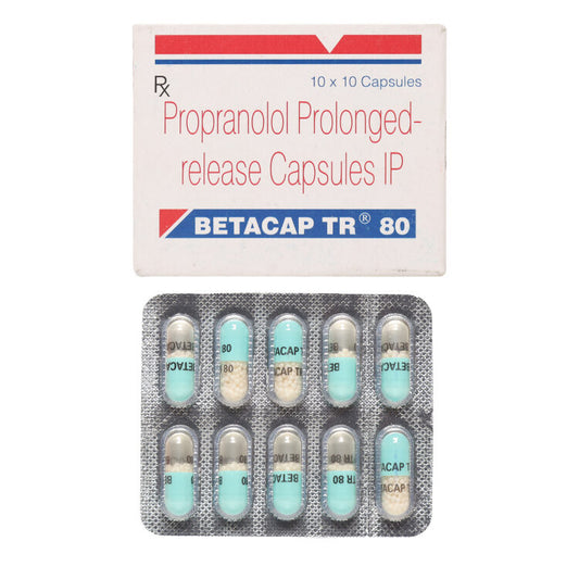BETACAP TR 80MG 1X10