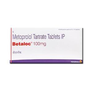 BETALOC 100MG TAB 1X10