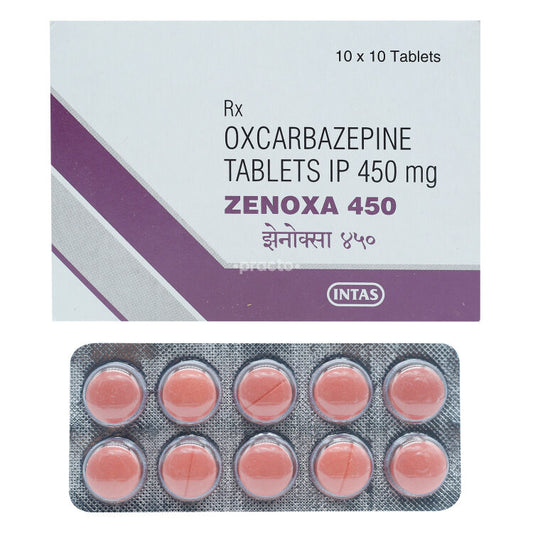 ZENOXA 450MG TAB 1X10