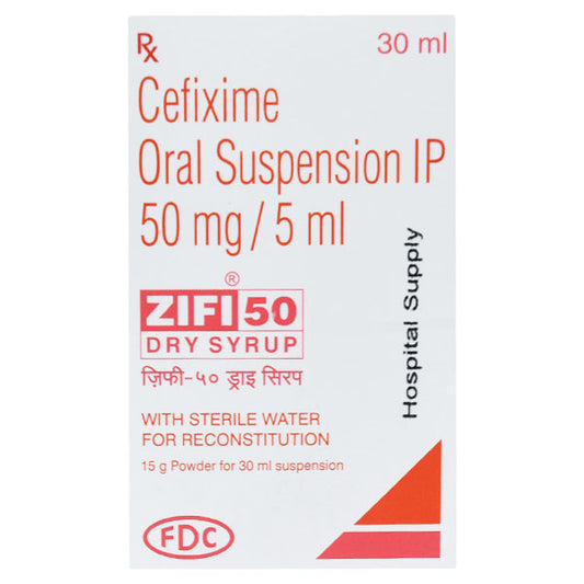 ZIFI 50 DRY SYRUP 1X30ML