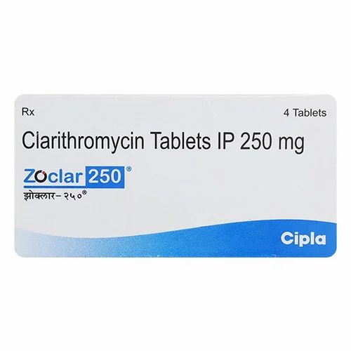 ZOCLAR 250 TAB 1X4