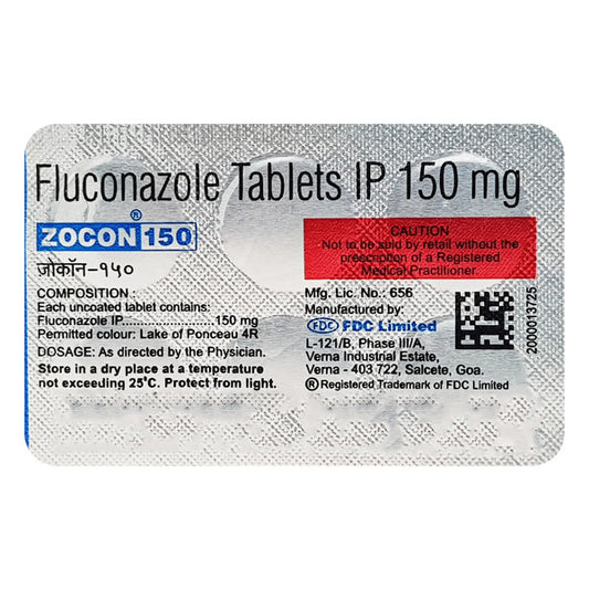 ZOCON 150 TAB 1X6
